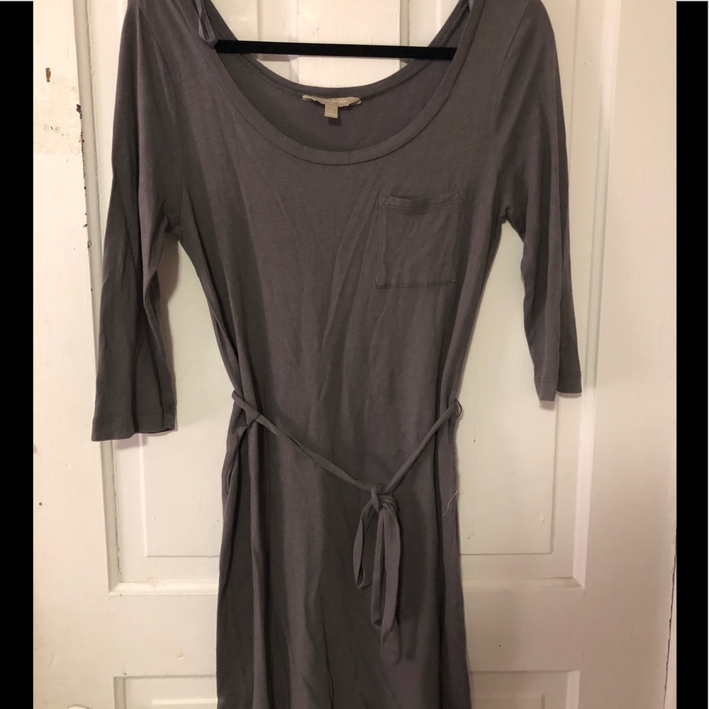 Grey bodycon dress